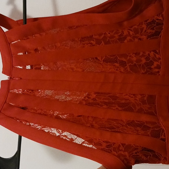 Womans scarlet red guess dress size 8 - Picture 7 of 13